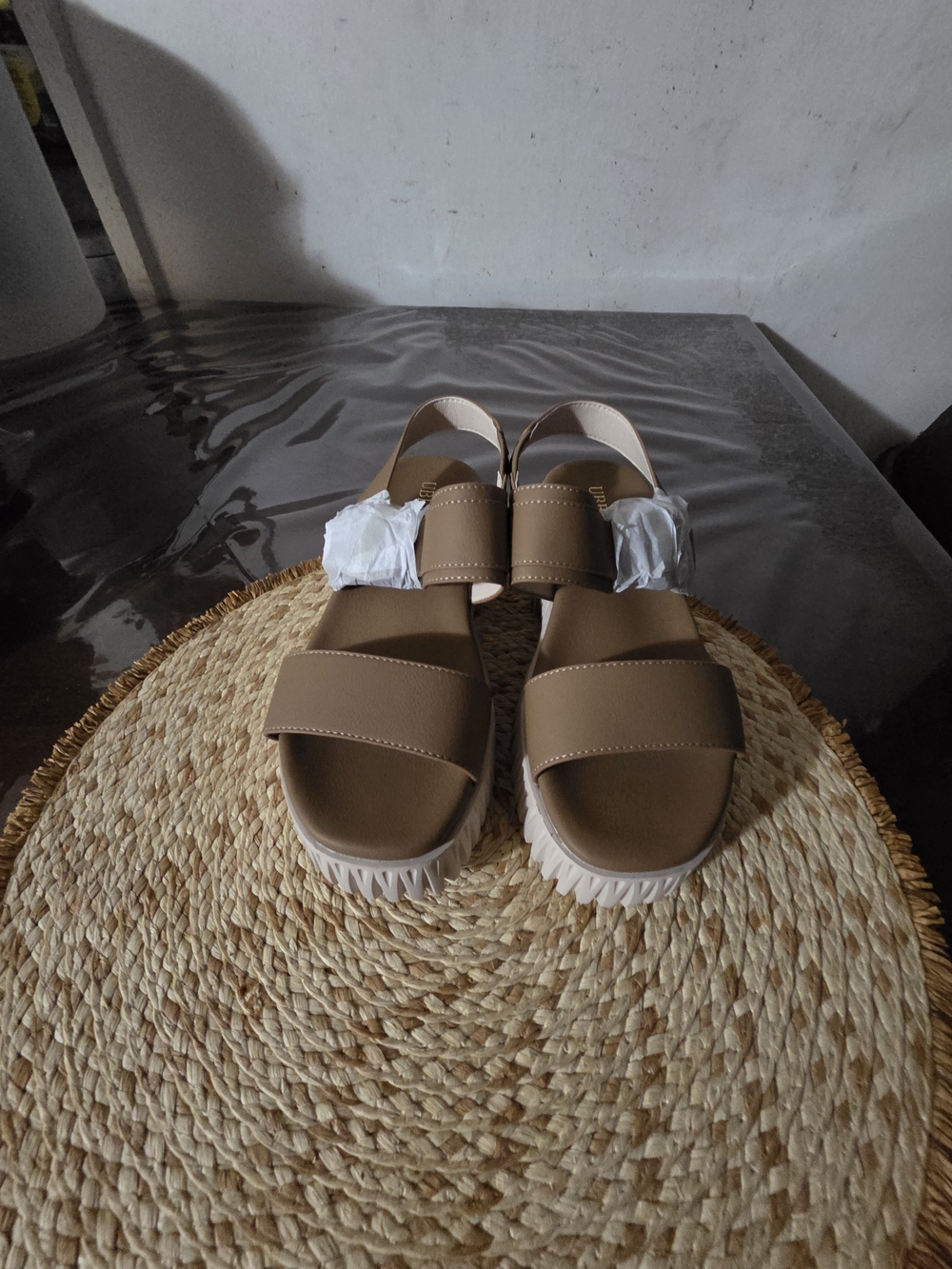Ubfen Women's Platform Sandals – Size EU 37 / US 5-6